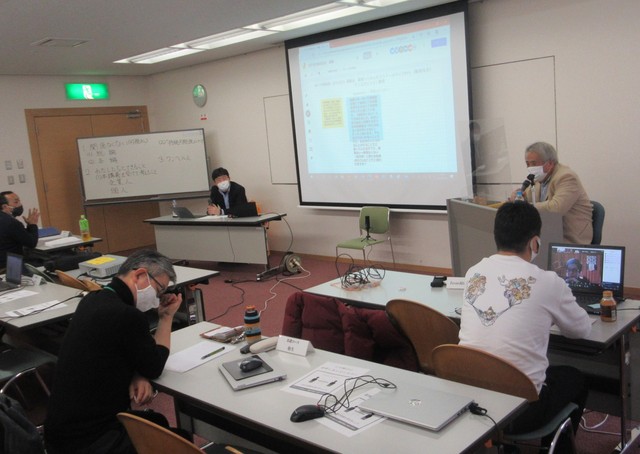 飯尾先生との懇談