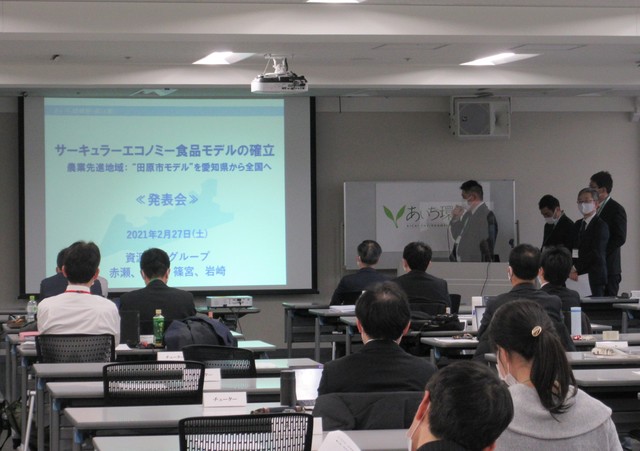 チーム活動の発表