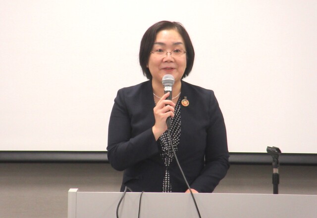 佐々木塾長スピーチ