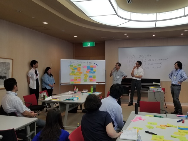 発表会のひとコマ