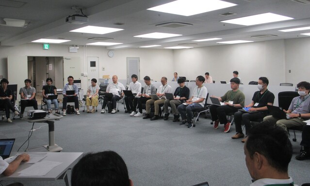 細田教授とのディスカッション