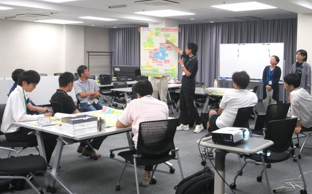 チームディスカッション、本日の発表