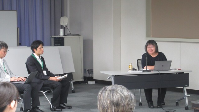 髙村教授とのディスカッション