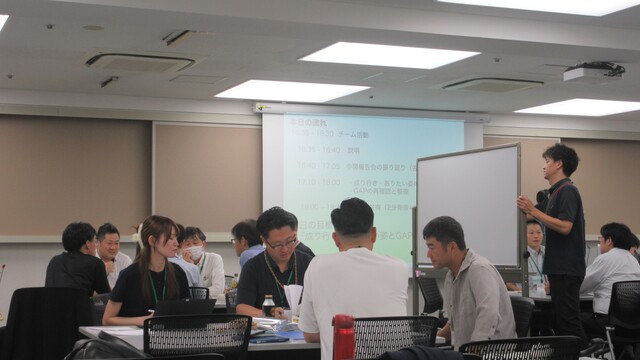 振り返りと全体共有