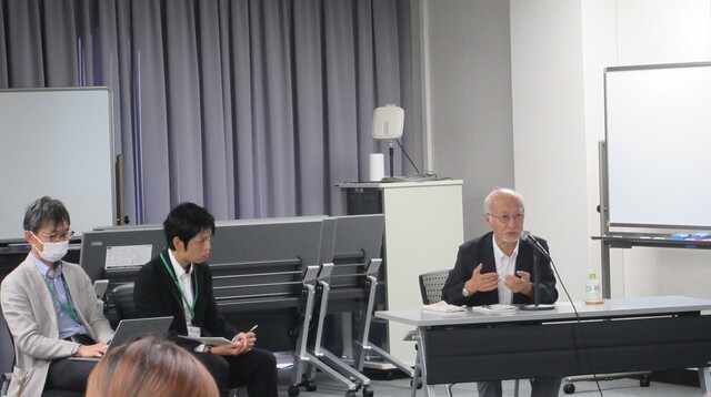 細川教授とのディスカッション