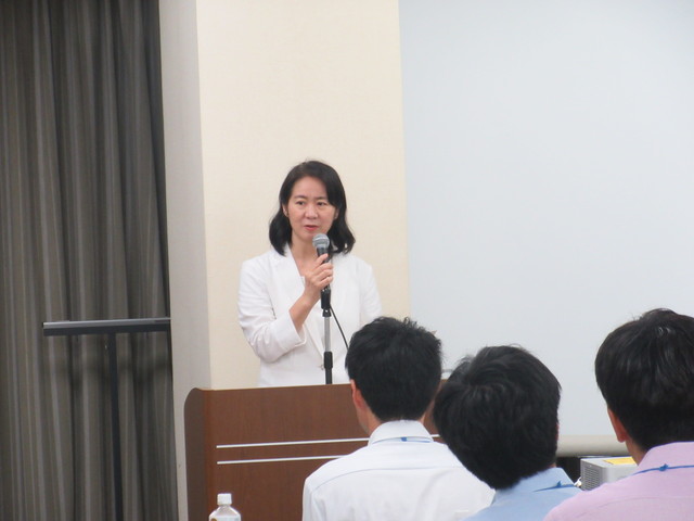 塾長よりオープニングスピーチ