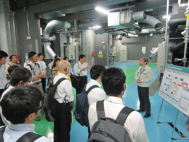 エネルギーセンター見学