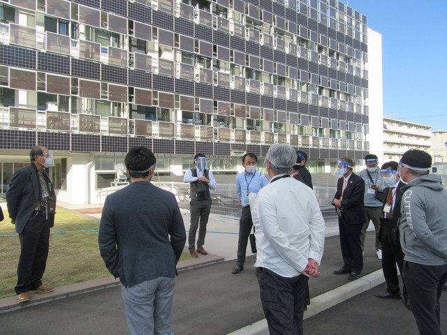 愛知県環境調査センターの見学