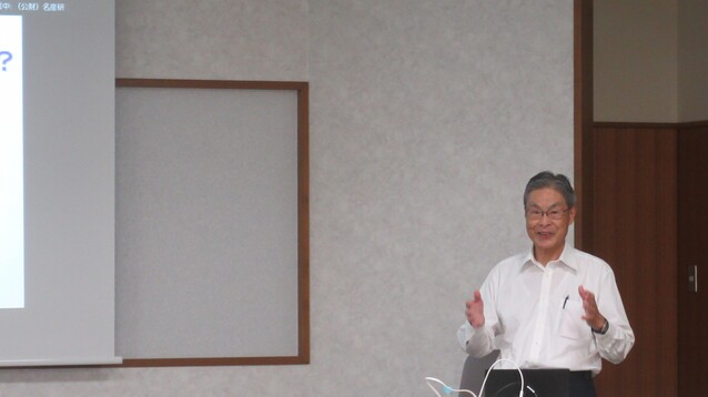 八田一郎 上席研究員（名古屋大学名誉教授）　